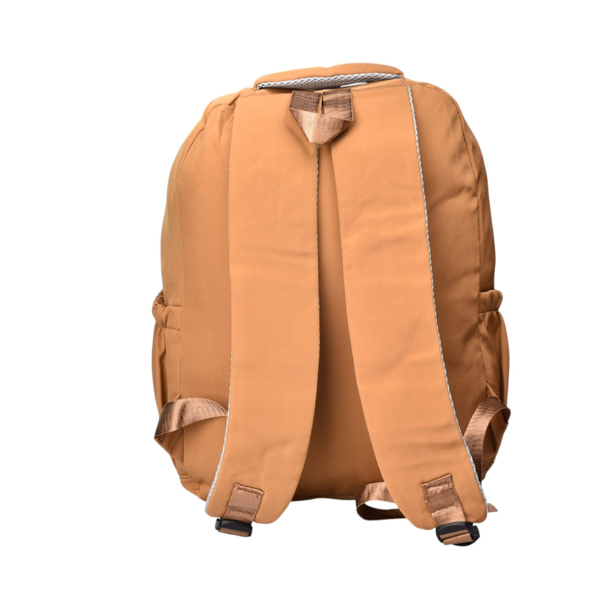 morral maleta poliester cafe dim:41x31x12