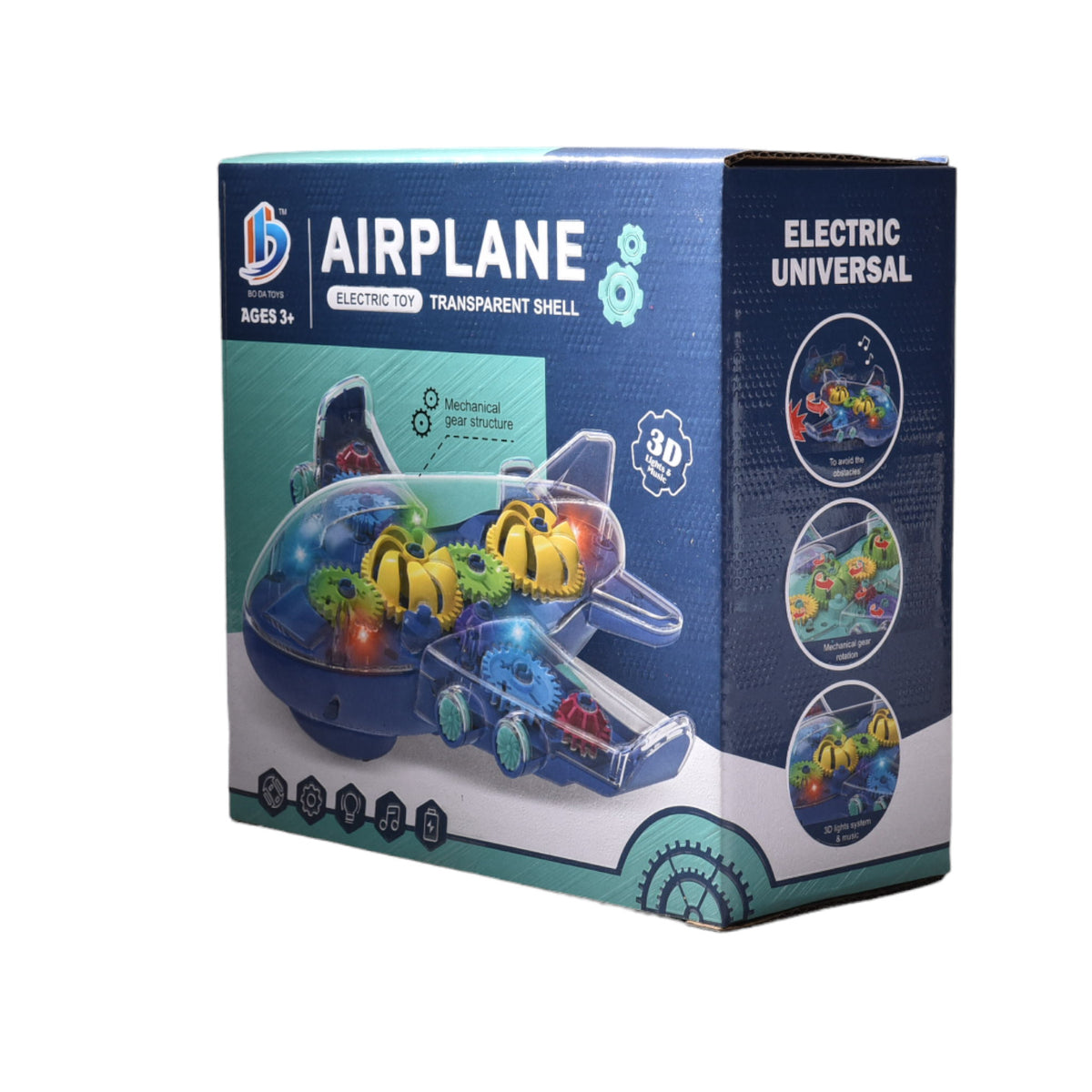 juguete  avion para niños con luces y sonido