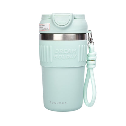 TERMO ACERO INOXIDABLE 450ML DIM:9X9X16