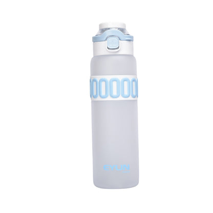 BOTELLA DE AGUA 1000ML PLASTICA DIM:7X7X28