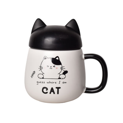 MUG POCILLO CERAMICA FORMA DE GATO 500ML DIM:10*10*13