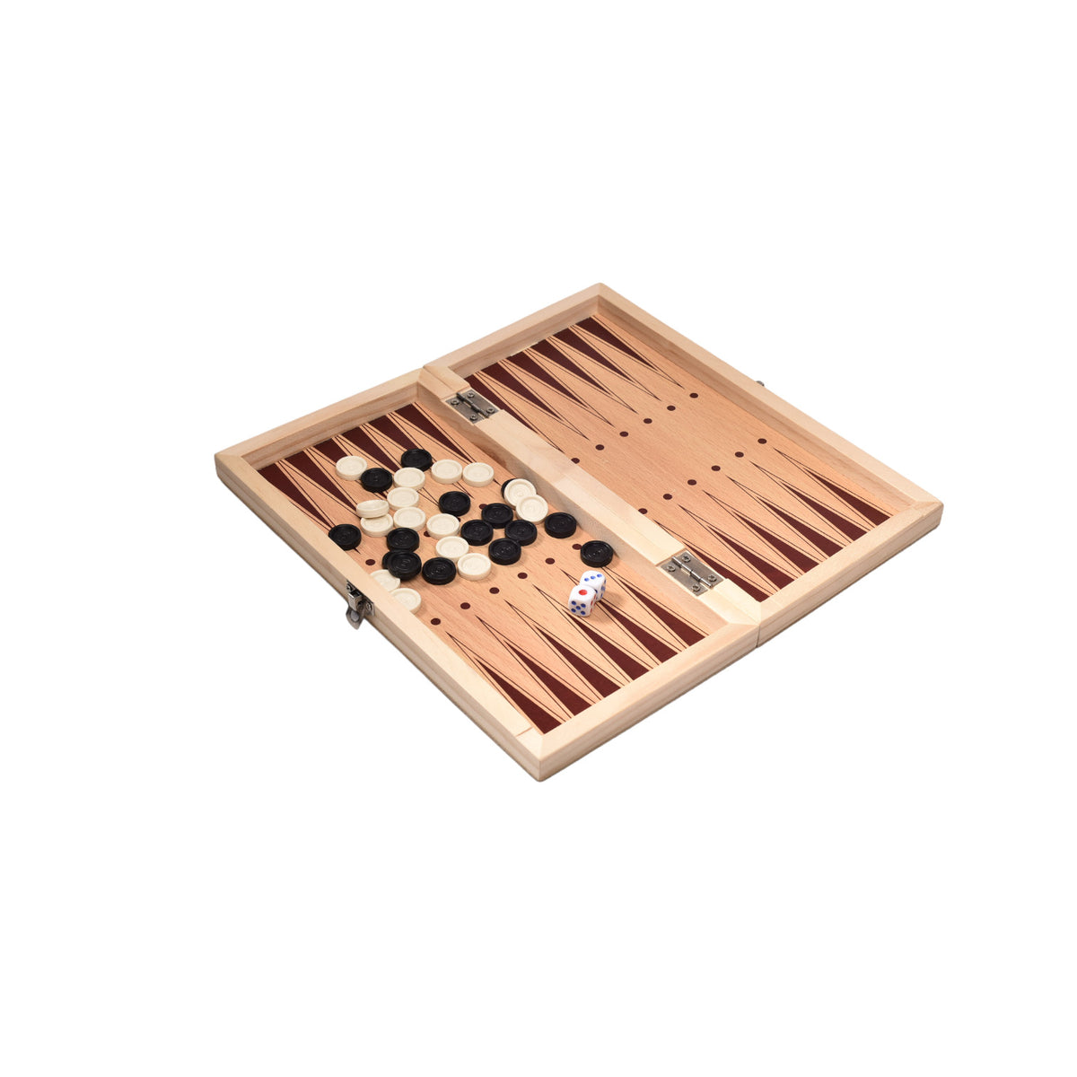 juego de mesa ajedrez madera dim:24x12x3