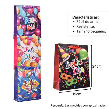 BOLSA (1292S) REGALO EN PAPEL TAMAÑO PEQUEÑO S