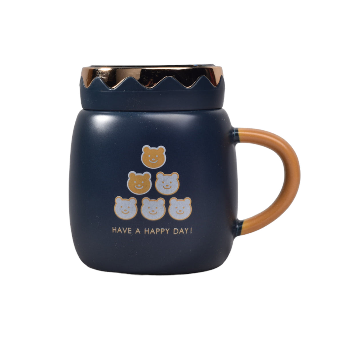 mug pocillo con tapa ceramica