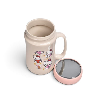 MUG POCILLO CERAMICA PRJ TAPA ESPEJO 480ML