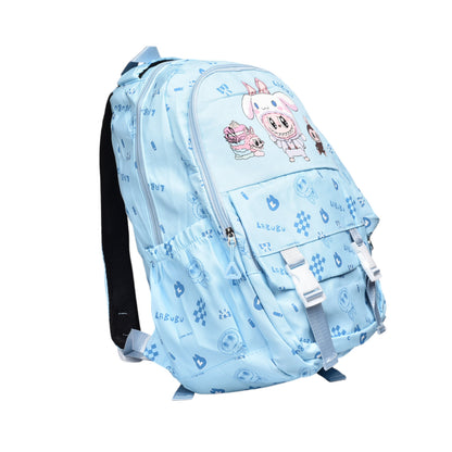 MALETA MORRAL CON CARTUCHERA POLIESTER PERSONAJE DIM:46X32X15