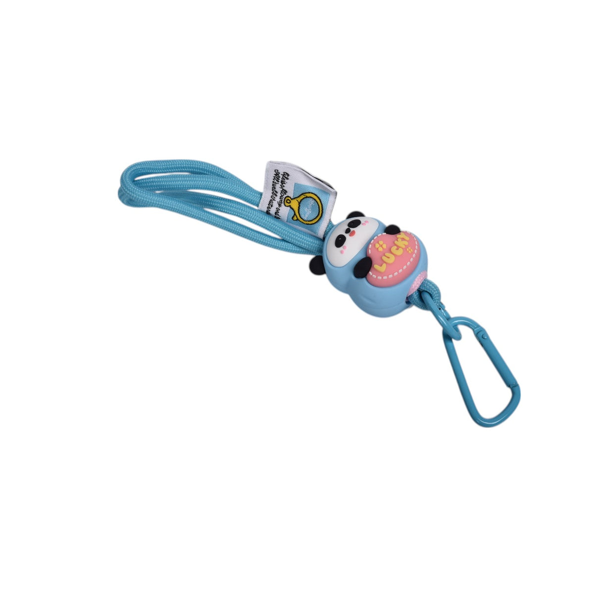 llavero plastico forma de oso rosado azul dim:4x3x4