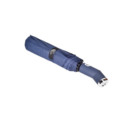 SOMBRILLA CON LINTERNA DOBLE AUTOMATICA 10 VARILLAS FILTRO UVA ZUL Y NEGRO
