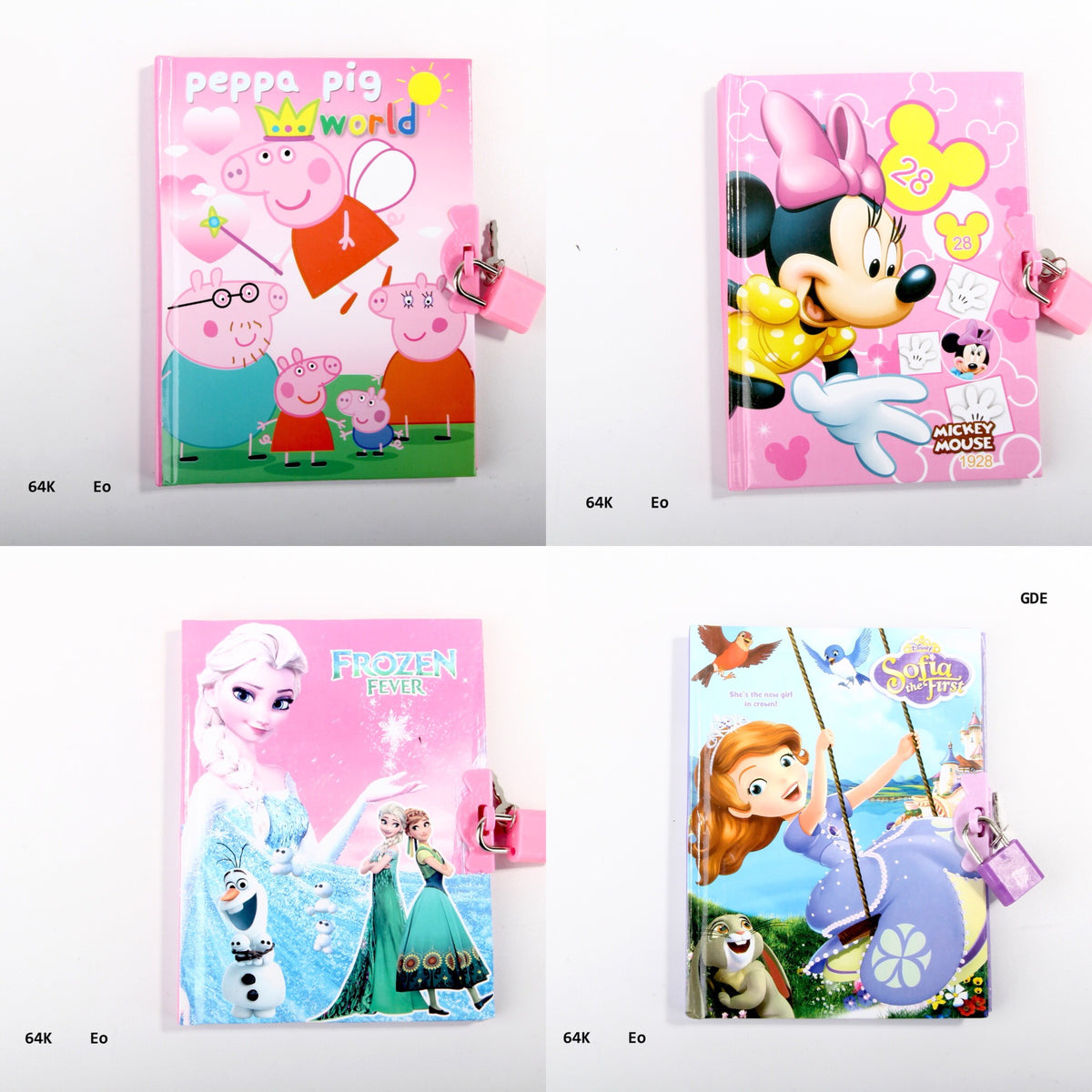 diario infantil  con clave
