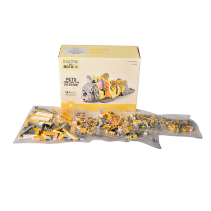 JUGUETE MINI BLOQUES FICHAS LADRILLOS DE ARMAR FORMA DE PERR