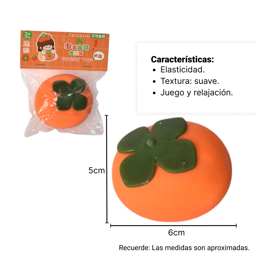 squishy anti estres elastico  forma redonda silicona caucho