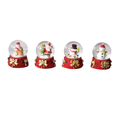 BOLA DE NIEVE ADORNO DE NAVIDAD