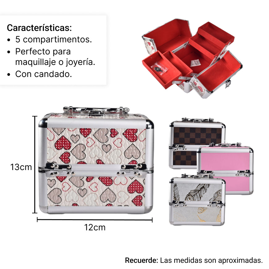 joyero caja organizador estuche