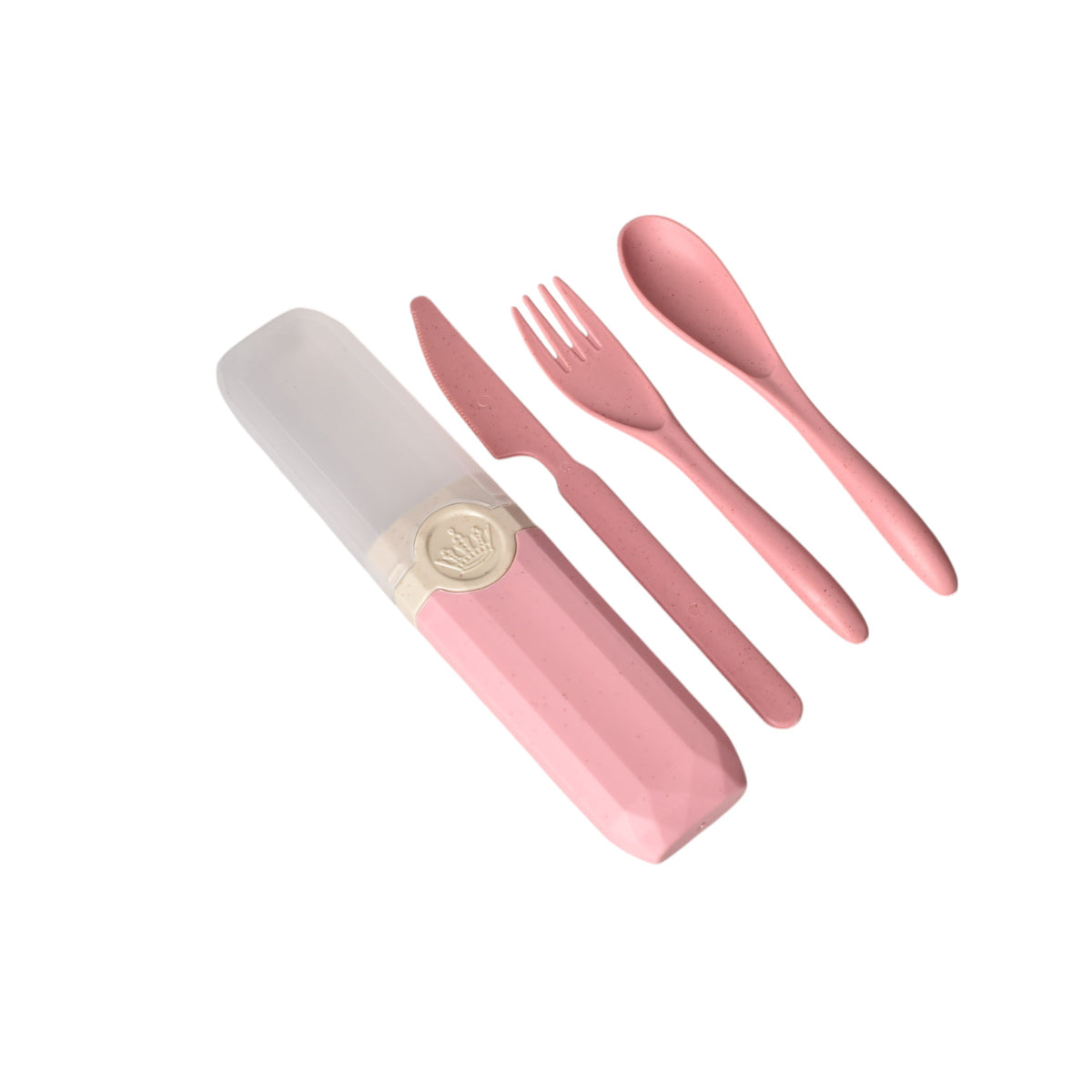 set cubiertos portatiles plastico varios colores dim:20x4x2