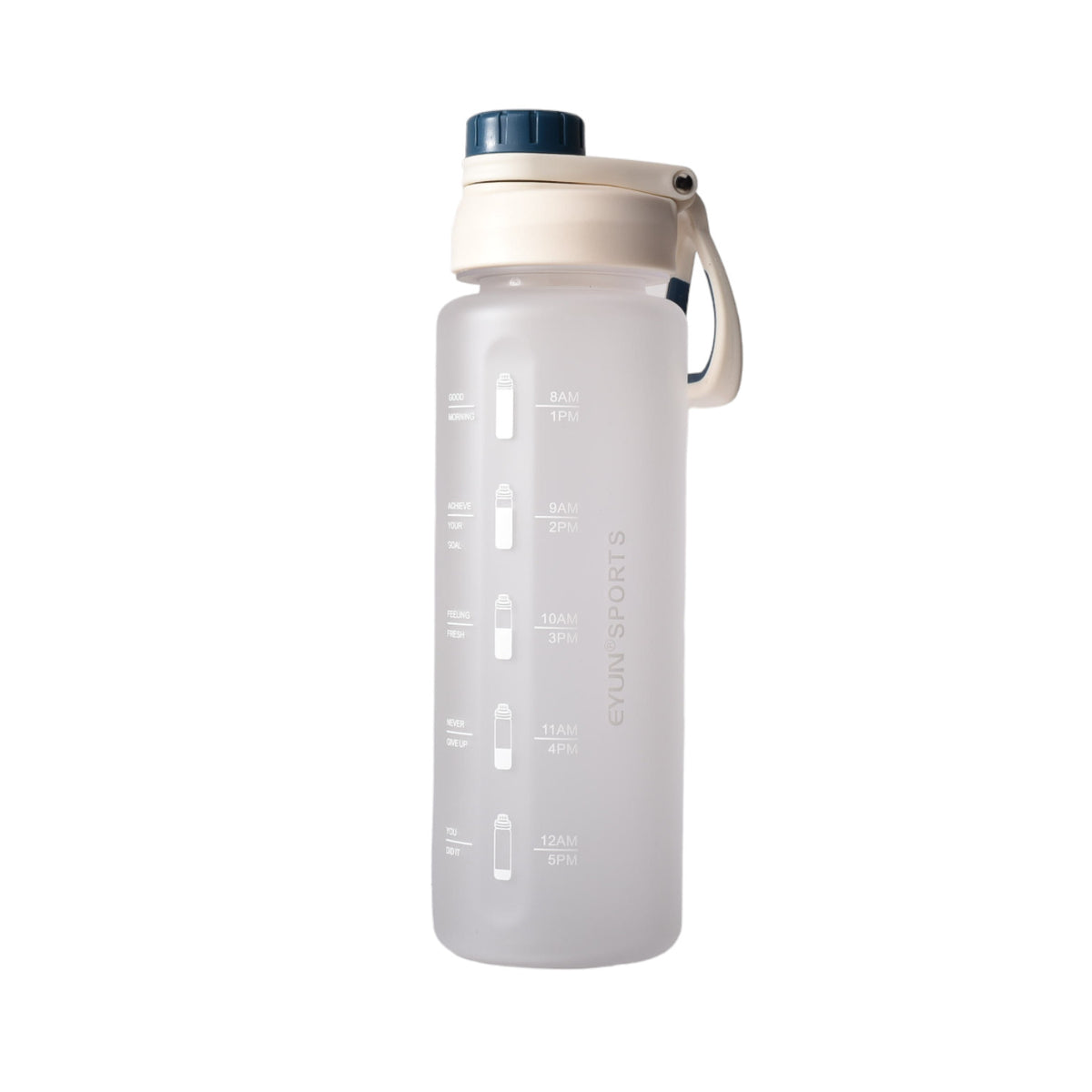 botella de agua plastica de 1000ml dim:8x8x26cm