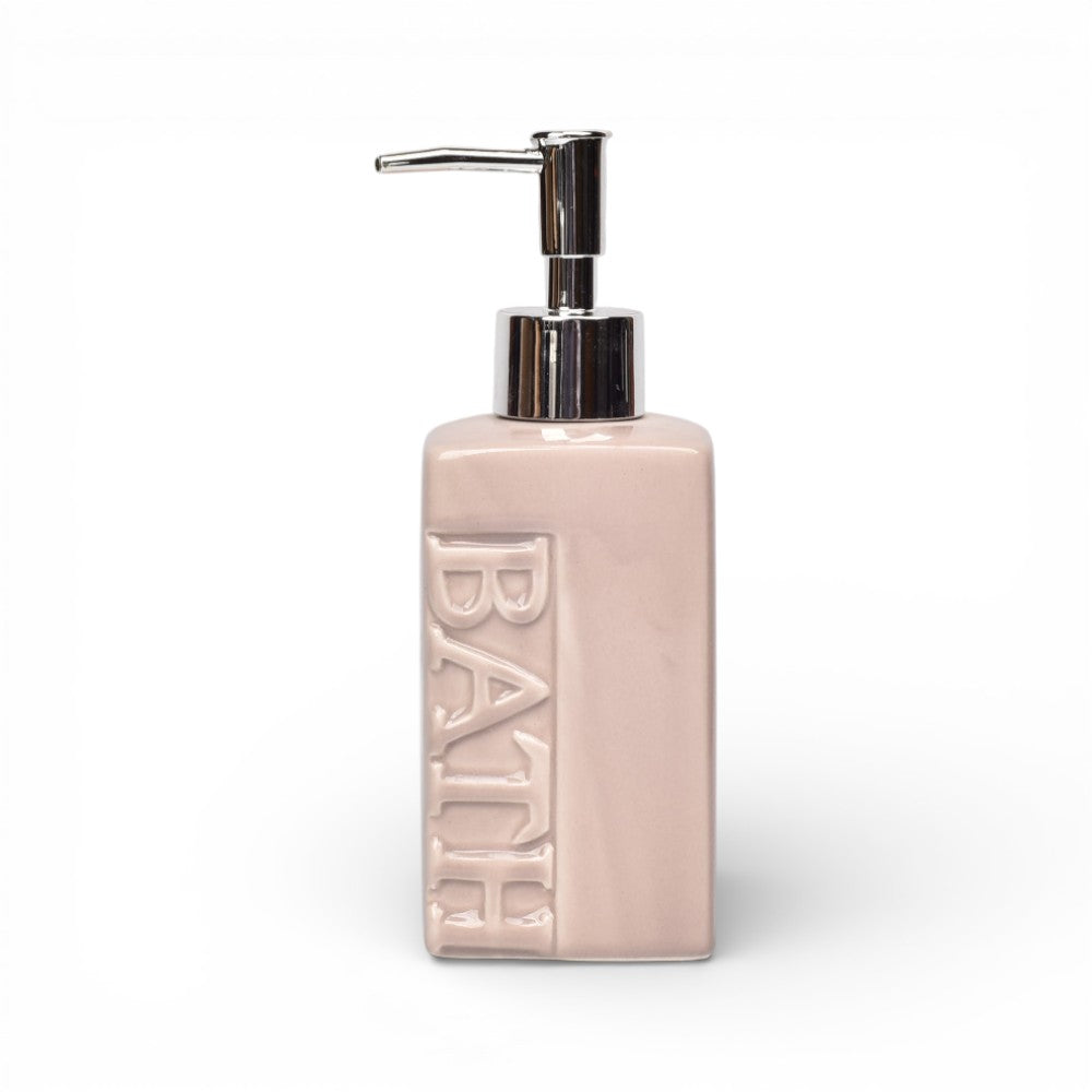 dispensador de jabon liquido ceramica dim:18x6x6