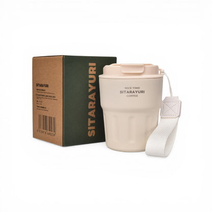 TERMO ACERO INOXIDABLE 290ML DIM: 8X8X11