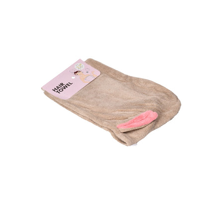 GORRO MICROFIBRA POLIESTER PARA SECAR EL CABELLO