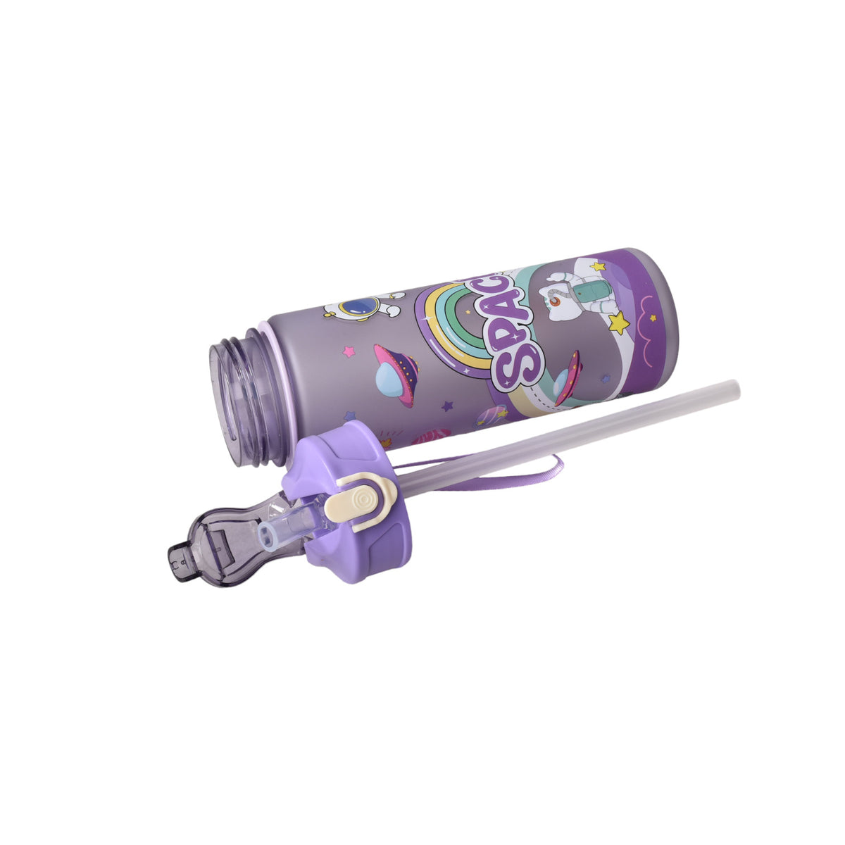 botella de agua 650ml plastico astronauta
