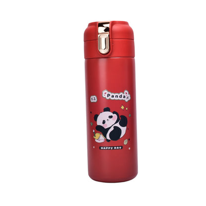 TERMO ACERO INOXIDABLE 500ML METALICO DIM:6X20
