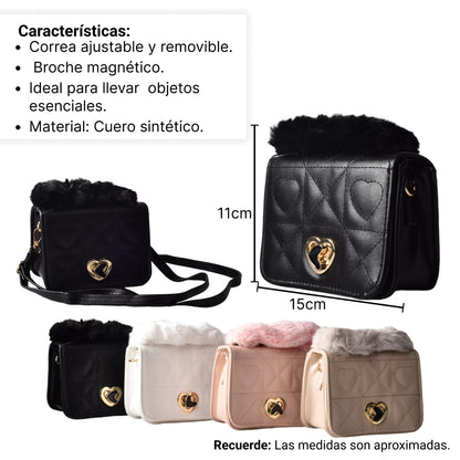 CARTERA BOLSO MANOS LIBRES CON CORREA DAMA SINTETICO VARIOS