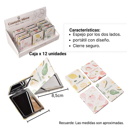 ESPEJO CUADRADO CARTERA VARIOS DIS