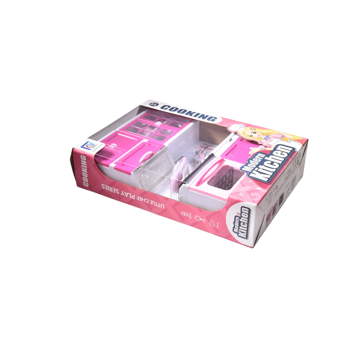 mini cocina muñecas con accesorios dim:23x33x8
