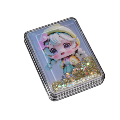 ESPEJO PLASTICO CUADRADO CARTERA DIM:6CM