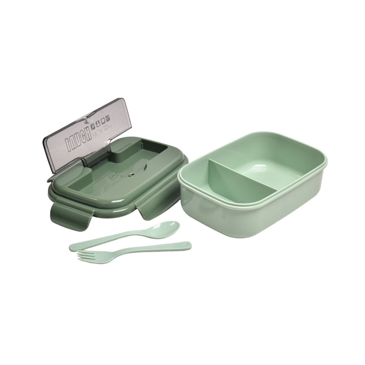 portacomida plastico con cubiertos