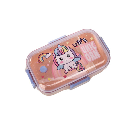 PORTACOMIDA CON CUCHARA PARA NIÑOS NIÑAS