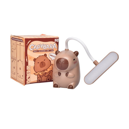 LAMPARA PLASTICO CAFE FORMA CAPYBARA DIM: 6X7X25