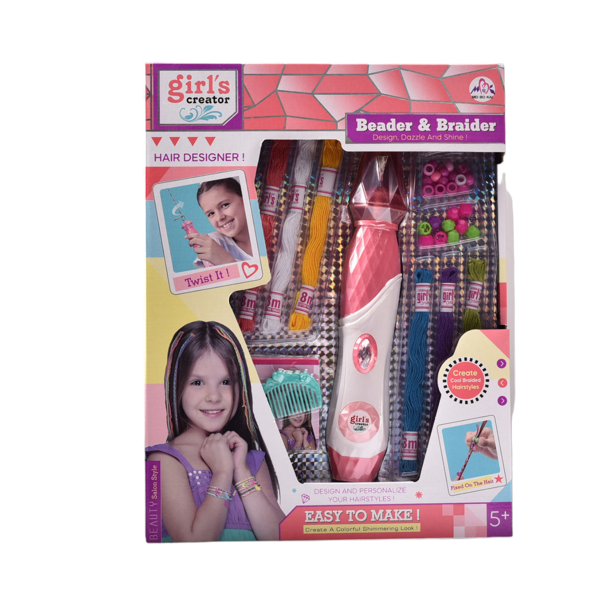 kit manillas para niñas infantil con accesorios