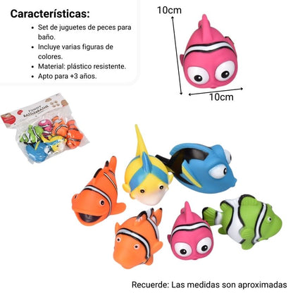 JUGUETE SET X 6UND CHILLON PARA NIÑOS DIM:26X21X6