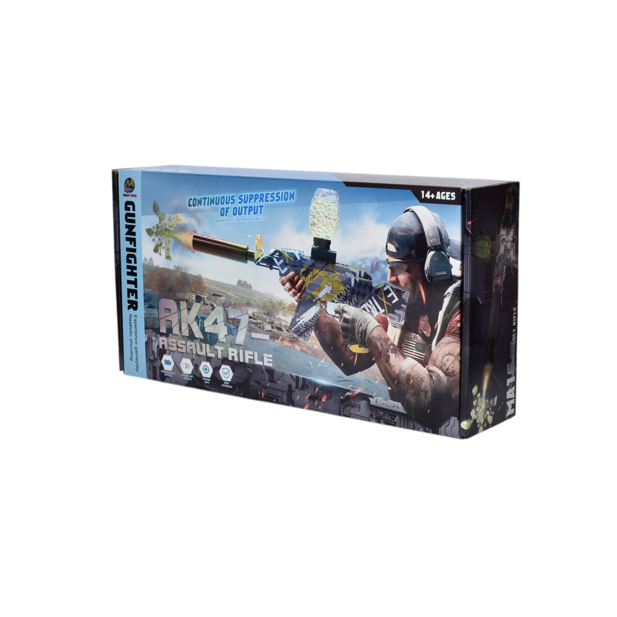 pistola de hidrogel plastico dim:33x17x7
