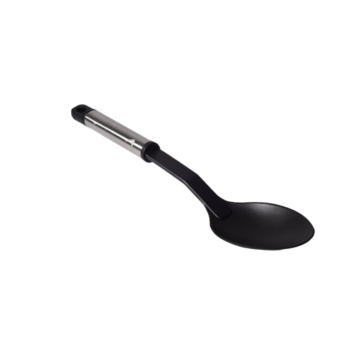 set de 6 utensilios cocina silicona plastico negro dim:10x38