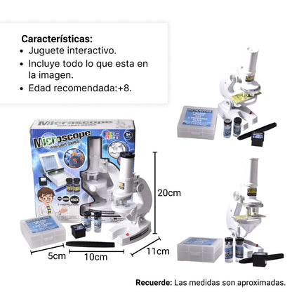 MICROSCOPIO PORTATIL PARA NIÑOS