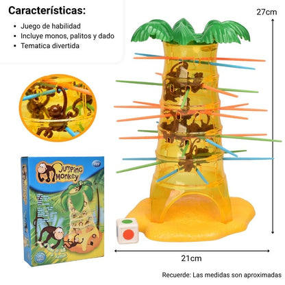 JUEGO DE MESA MONOS LOCOS DIM: 21.6*28*6.5CM