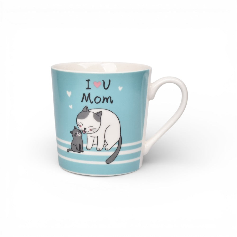 mug pocillo ceramica gato 300ml dim:8x8x9