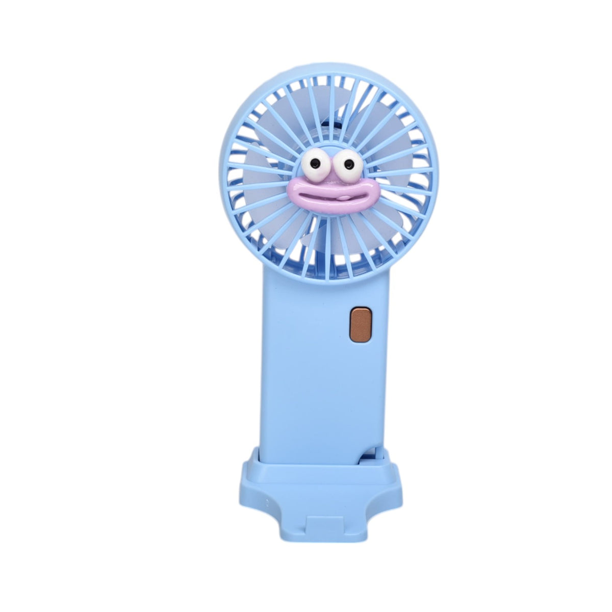 ventilador redondo plastico recargable dim:12x6x3
