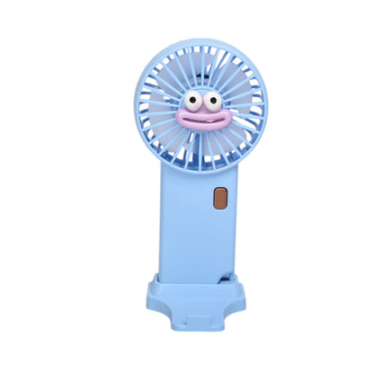 VENTILADOR REDONDO PLASTICO RECARGABLE DIM:12X6X3