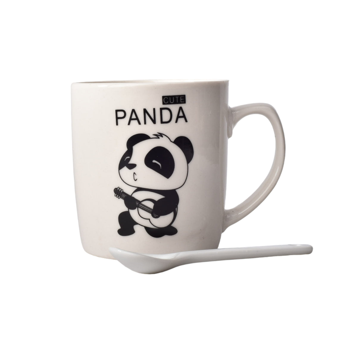 pocillo con cuchara en ceramica de osos