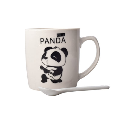 POCILLO CON CUCHARA EN CERAMICA DE OSOS