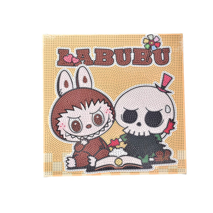 CUADRO JUGUETE DE PIEDRAS DIDACTICO NIÑOS PERSONAJE LABUBU