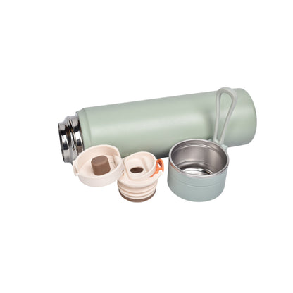 TERMO ACERO INOXIDABLE 600ML DIM:6X6X21