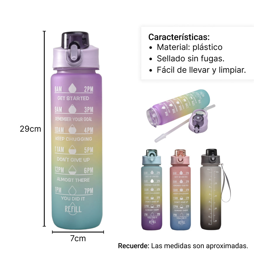 botella de agua 1000ml