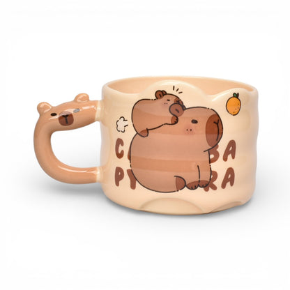 MUG POCILLO CERAMICA 300ML CAPYBARA DIM:9X7