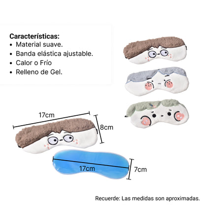 MASCARA CUBRE OJOS, PARA DORMIR ANTIFAZ