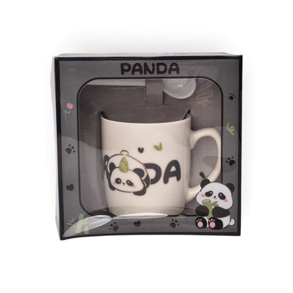 POCILLO SET CERAMICA CON CUCHARA 210ML