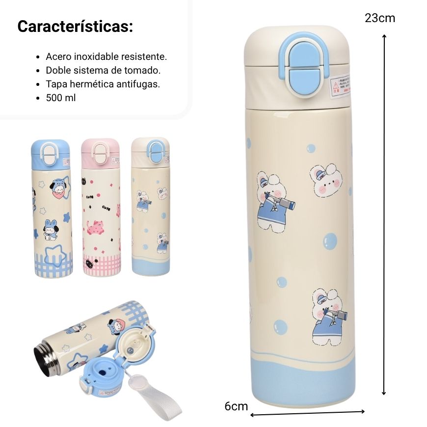 termo acero inoxidable 500ml
