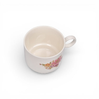 POCILLO SET 4PCS CERAMICA CON BASE 250ML DIM:8X8X7